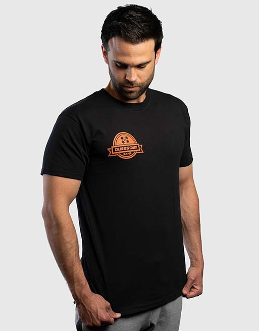 Logo T-shirt - Black - Dukes Gym